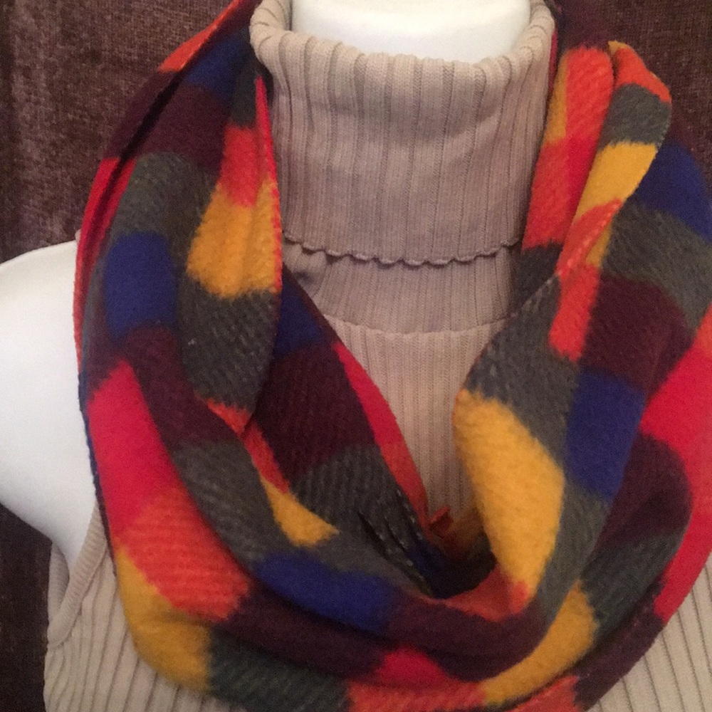 Primary colored scarf Size OS